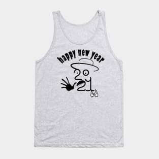 happy new year 2021 Christmas&Happy New Year Eve Tank Top